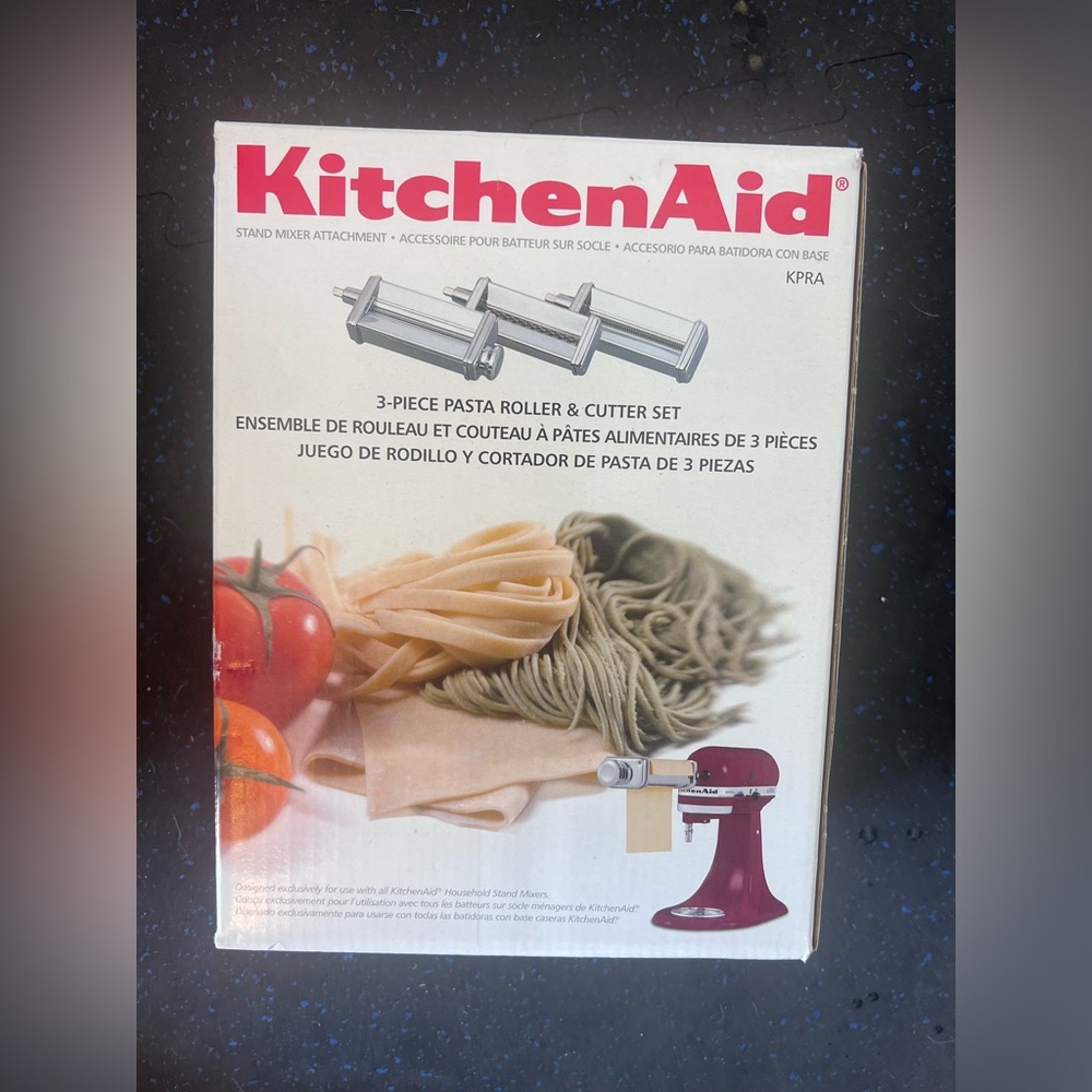 KitchenAid 3-piece pasta roller and cutter set